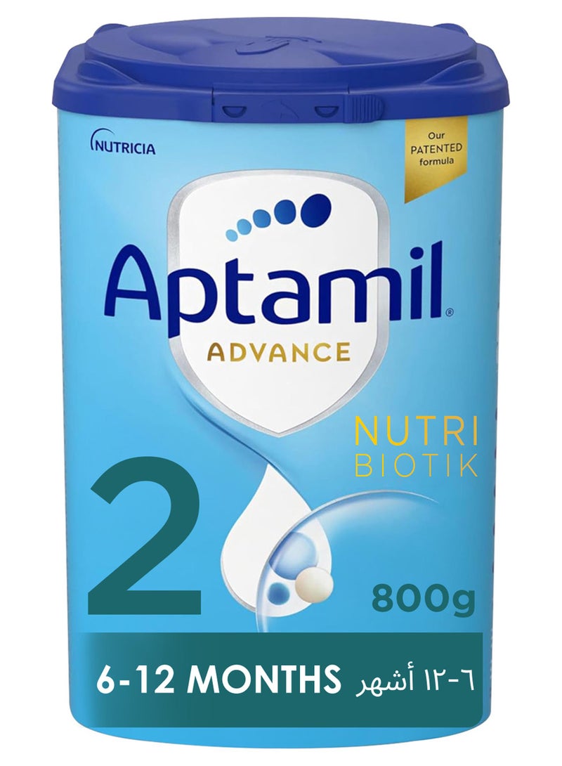 Aptamil Advance 2 Follow On Formula From 6-12 Months - Image 1